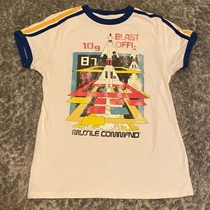 JunkFood Clothing, Vintage-Inspired, Atari, Women’s Tee-Shirt, Small